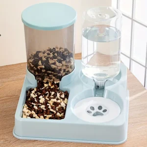 Automatic Cat Food and Water Dispenser